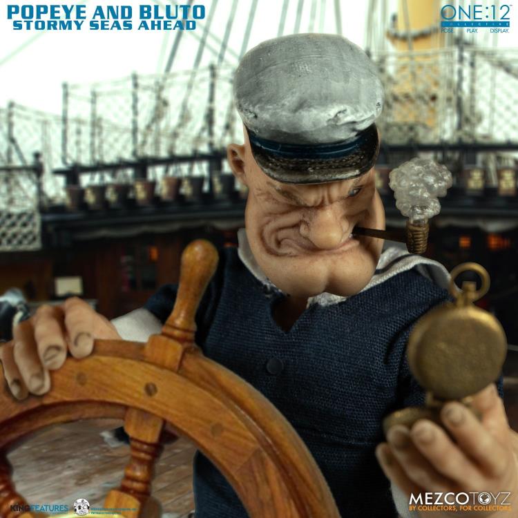 Popeye One:12 Collective Popeye & Bluto Stormy Seas Ahead Deluxe Box Set Gallery Image 12
