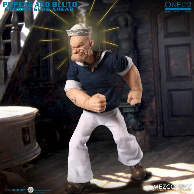 Popeye One:12 Collective Popeye & Bluto Stormy Seas Ahead Deluxe Box Set Gallery Image 9
