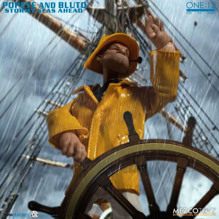 Popeye One:12 Collective Popeye & Bluto Stormy Seas Ahead Deluxe Box Set Gallery Image 14