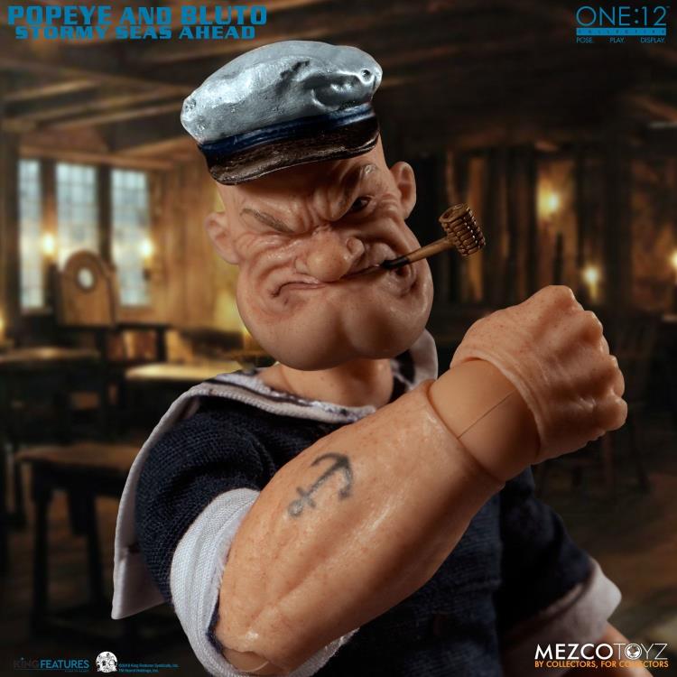 Popeye One:12 Collective Popeye & Bluto Stormy Seas Ahead Deluxe Box Set Gallery Image 16