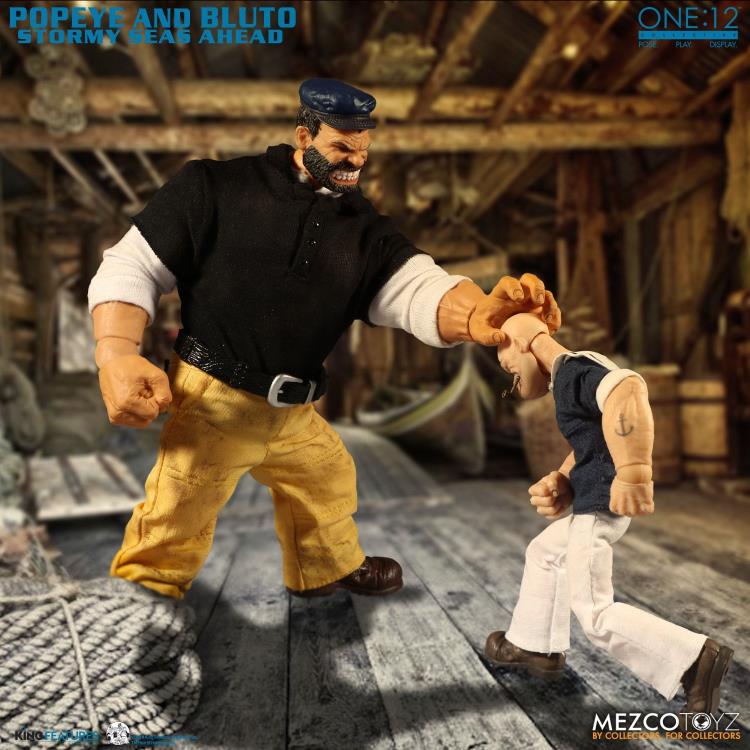 Popeye One:12 Collective Popeye & Bluto Stormy Seas Ahead Deluxe Box Set Gallery Image 5