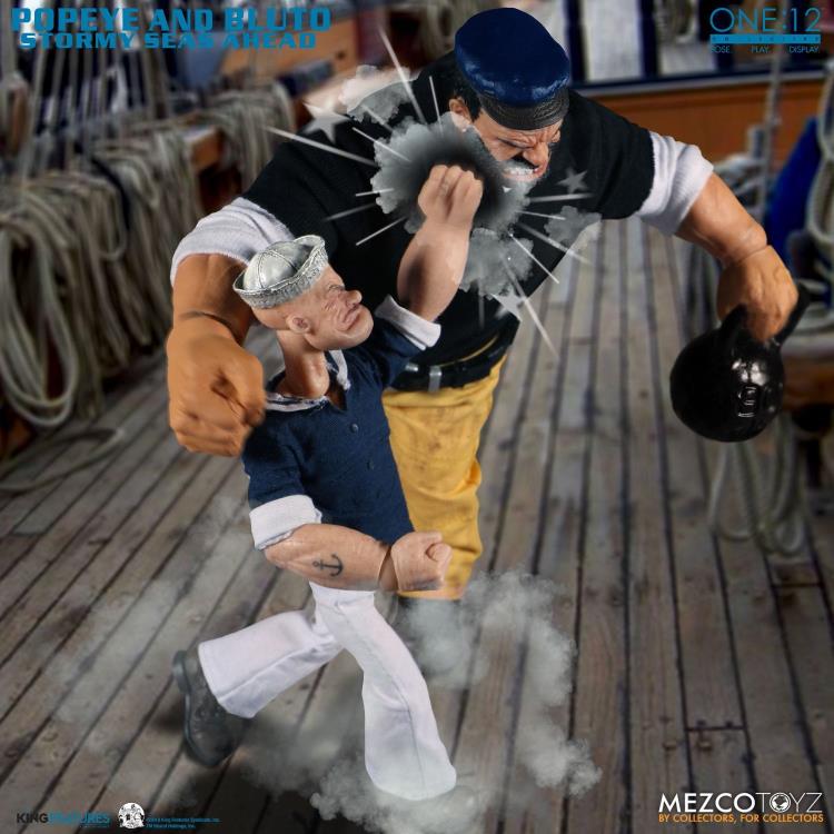 Popeye One:12 Collective Popeye & Bluto Stormy Seas Ahead Deluxe Box Set Gallery Image 4