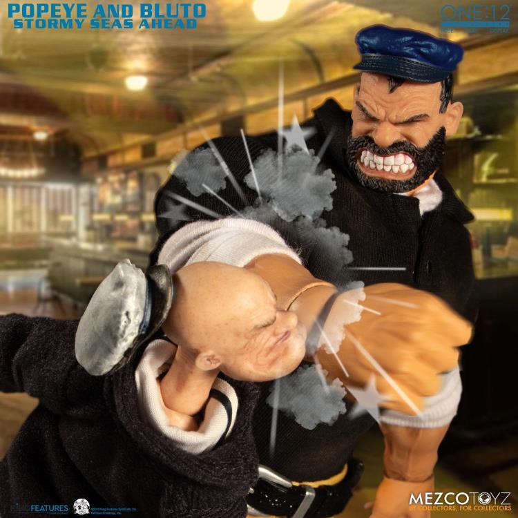 Popeye One:12 Collective Popeye & Bluto Stormy Seas Ahead Deluxe Box Set Gallery Image 7