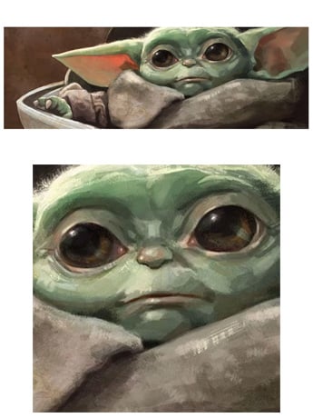 Star Wars The Child Limited Edition Lithograph Gallery Image 2