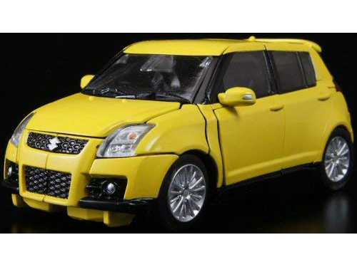 Transformers Alternity A-03 Suzuki Swift Bumblebee (Champion Yellow) Gallery Image 3