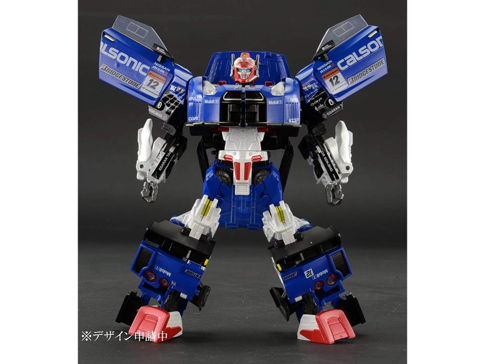 Transformers Alternity Super GT-02 Calsonic GT-R Saber (Blue)