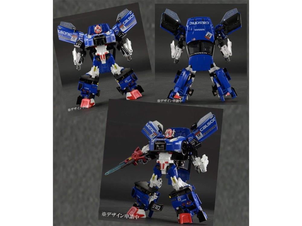 Transformers Alternity Super GT-02 Calsonic GT-R Saber (Blue)