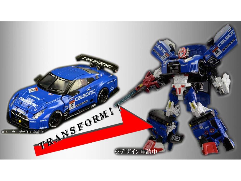 Transformers Alternity Super GT-02 Calsonic GT-R Saber (Blue)