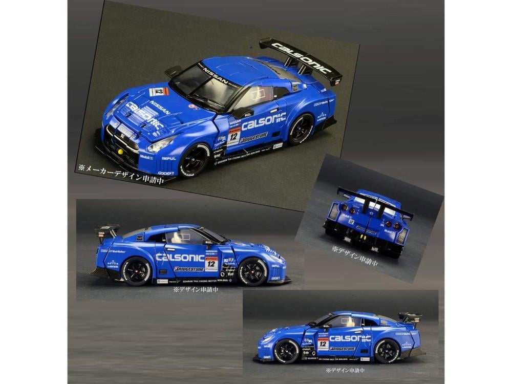 Transformers Alternity Super GT-02 Calsonic GT-R Saber (Blue)
