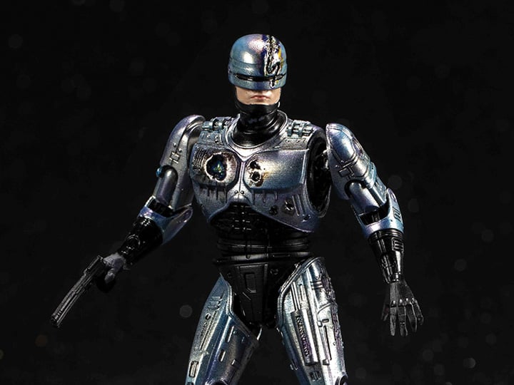 RoboCop 2 RoboCop (Battle Damaged) 1:18 Scale PX Previews Exclusive Figure Gallery Image 1
