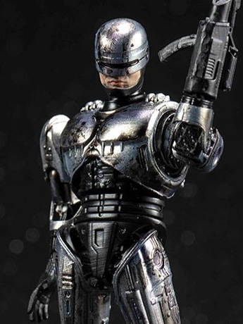 RoboCop 3 RoboCop (Battle Damaged) 1:18 Scale PX Previews Exclusive Figure Gallery Image 2