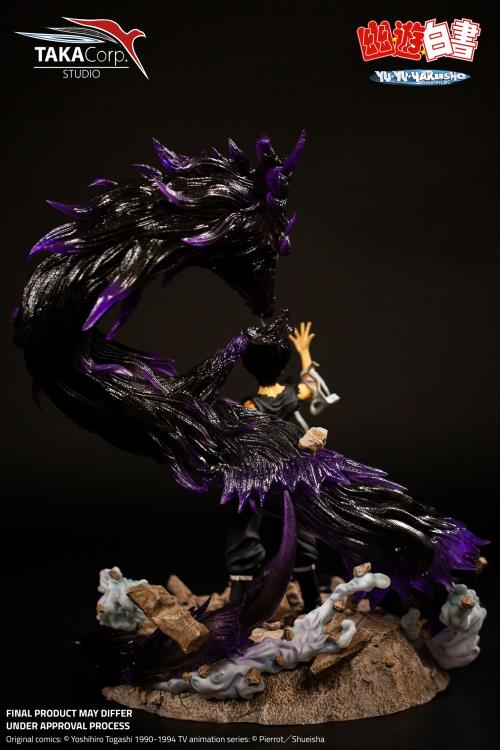 Yu Yu Hakusho Hiei Dragon of Darkness Flame 1/6 Scale Limited Edition Statue Gallery Image 7