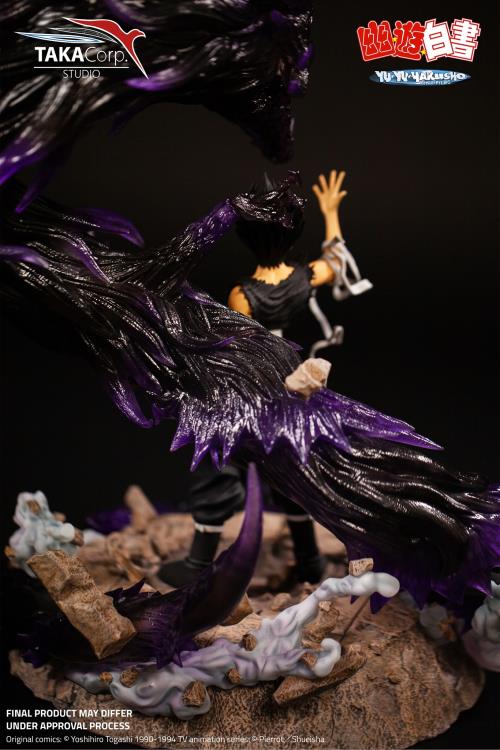 Yu Yu Hakusho Hiei Dragon of Darkness Flame 1/6 Scale Limited Edition Statue Gallery Image 4