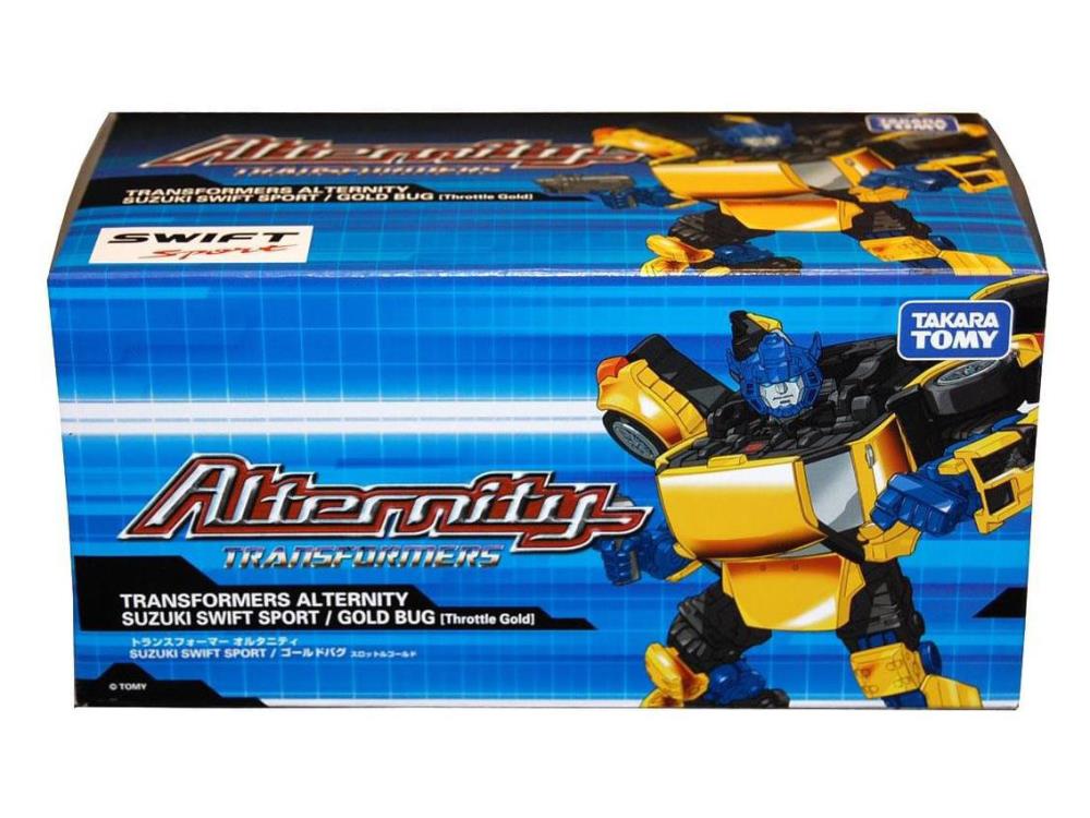 Transformers Alternity A-03G Suzuki Swift Gold Bug (Throttle Gold) Exclusive Gallery Image 5