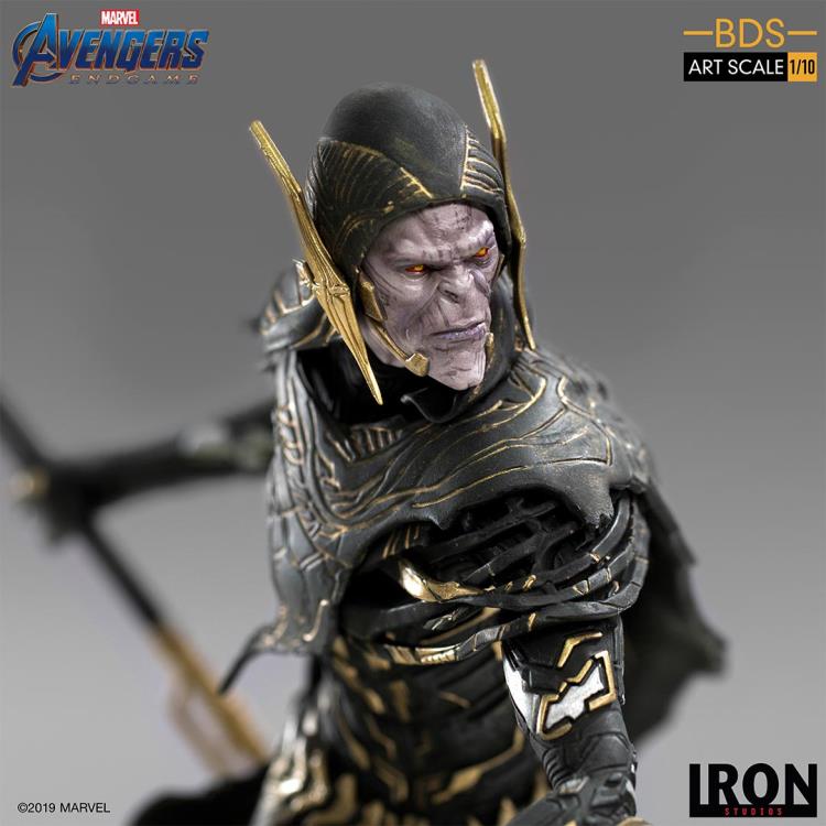 Avengers: Endgame Battle Diorama Series Corvus Glaive 1/10 Art Scale Limited Edition Statue Gallery Image 8