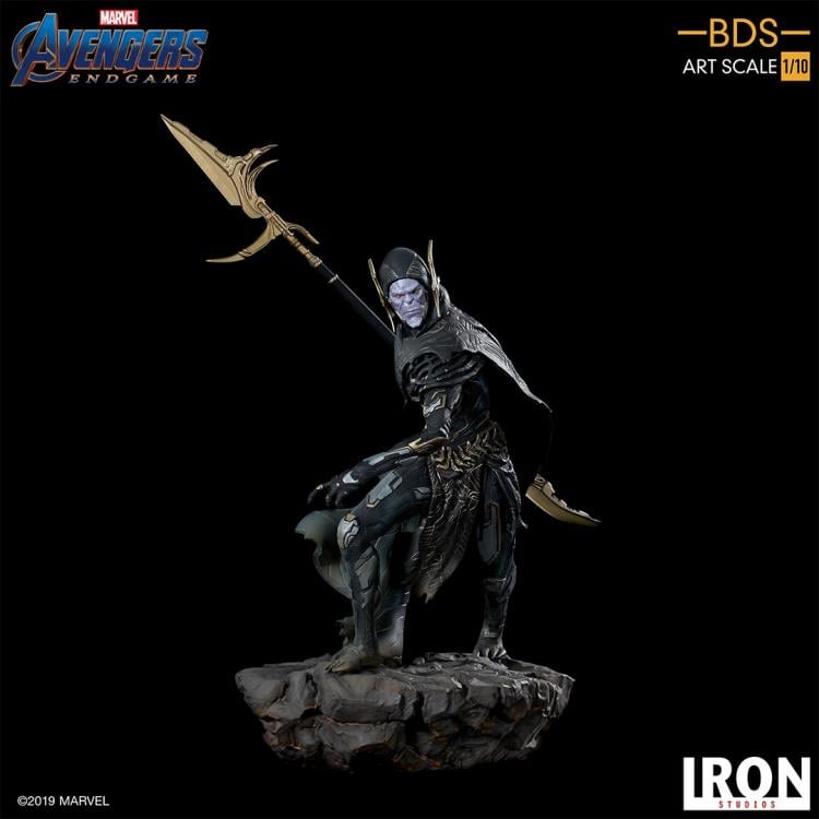 Avengers: Endgame Battle Diorama Series Corvus Glaive 1/10 Art Scale Limited Edition Statue Gallery Image 3