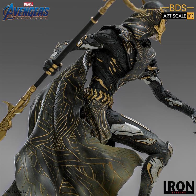Avengers: Endgame Battle Diorama Series Corvus Glaive 1/10 Art Scale Limited Edition Statue Gallery Image 10