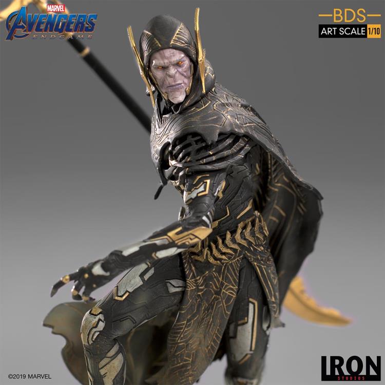 Avengers: Endgame Battle Diorama Series Corvus Glaive 1/10 Art Scale Limited Edition Statue Gallery Image 9