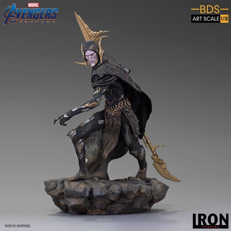 Avengers: Endgame Battle Diorama Series Corvus Glaive 1/10 Art Scale Limited Edition Statue Gallery Image 7