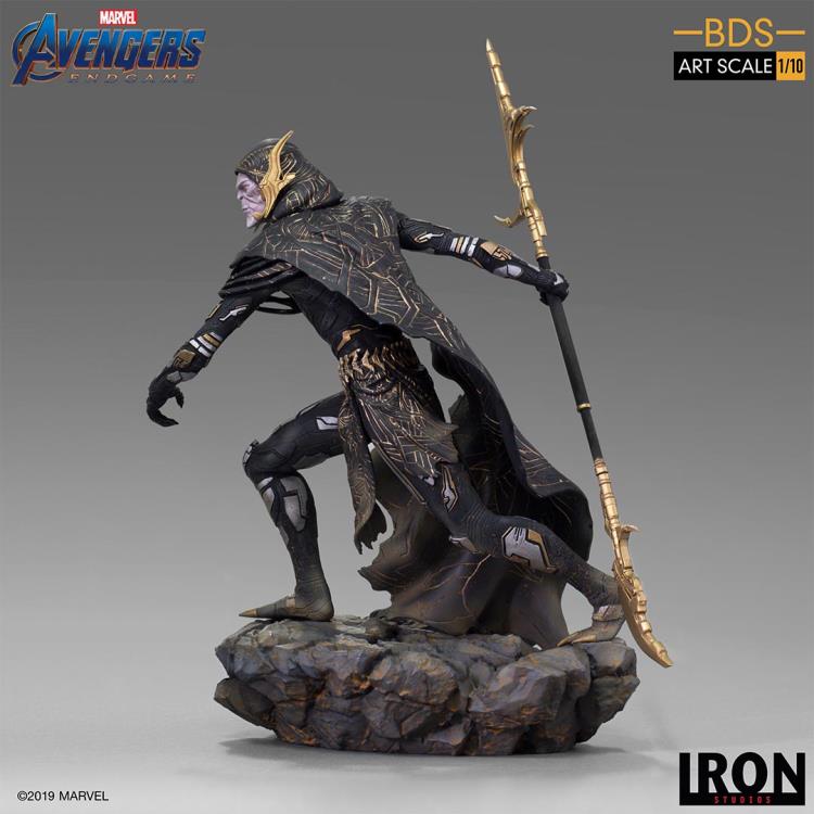 Avengers: Endgame Battle Diorama Series Corvus Glaive 1/10 Art Scale Limited Edition Statue Gallery Image 4