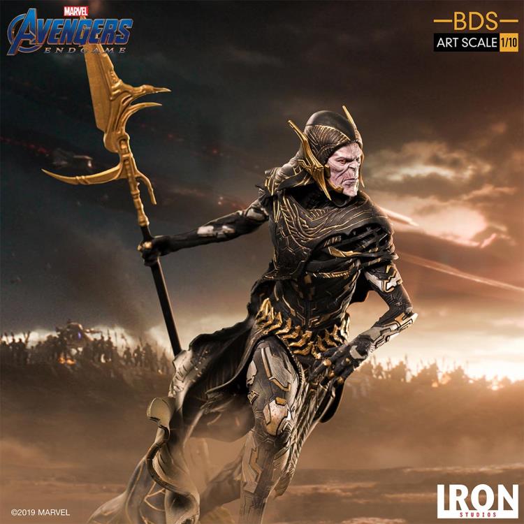 Avengers: Endgame Battle Diorama Series Corvus Glaive 1/10 Art Scale Limited Edition Statue Gallery Image 13