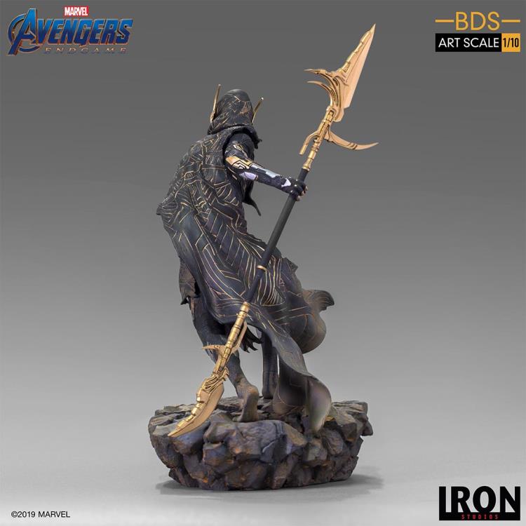 Avengers: Endgame Battle Diorama Series Corvus Glaive 1/10 Art Scale Limited Edition Statue Gallery Image 5