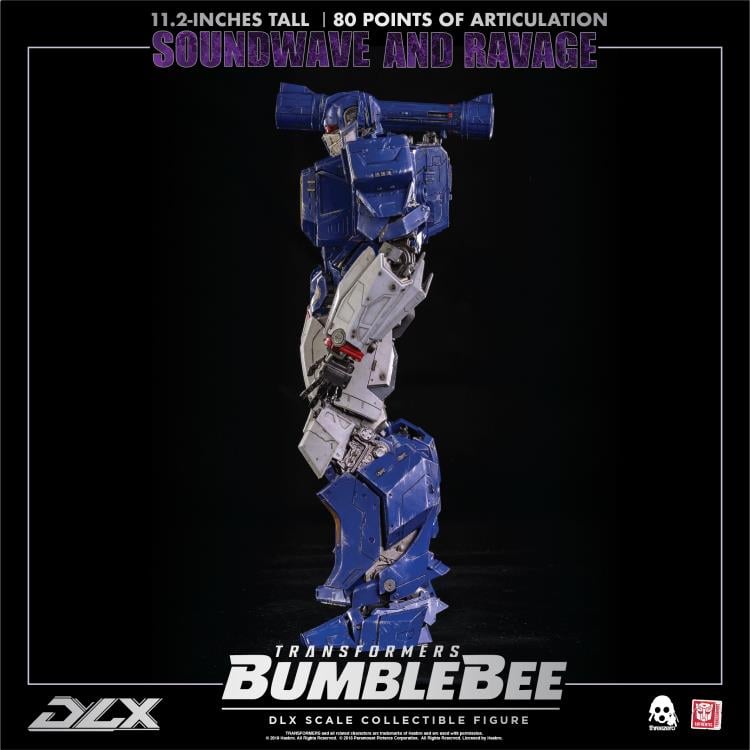 Transformers: Bumblebee DLX Scale Collectible Series Soundwave and Ravage Gallery Image 5