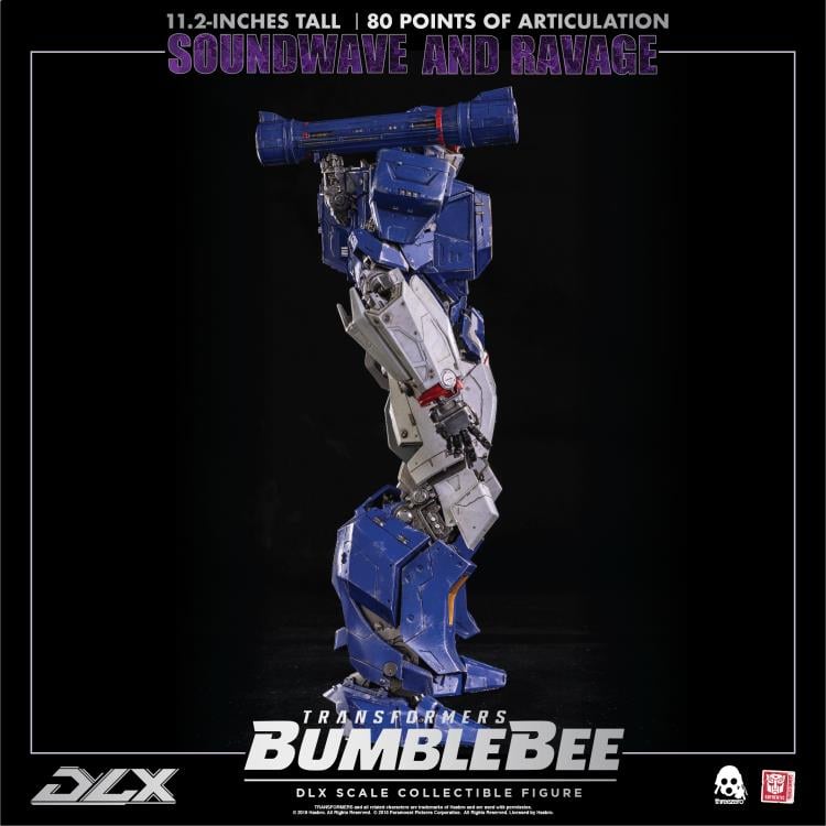 Transformers: Bumblebee DLX Scale Collectible Series Soundwave and Ravage Gallery Image 9