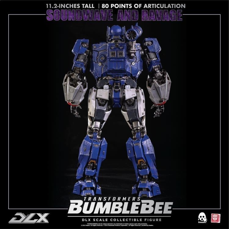 Transformers: Bumblebee DLX Scale Collectible Series Soundwave and Ravage Gallery Image 7