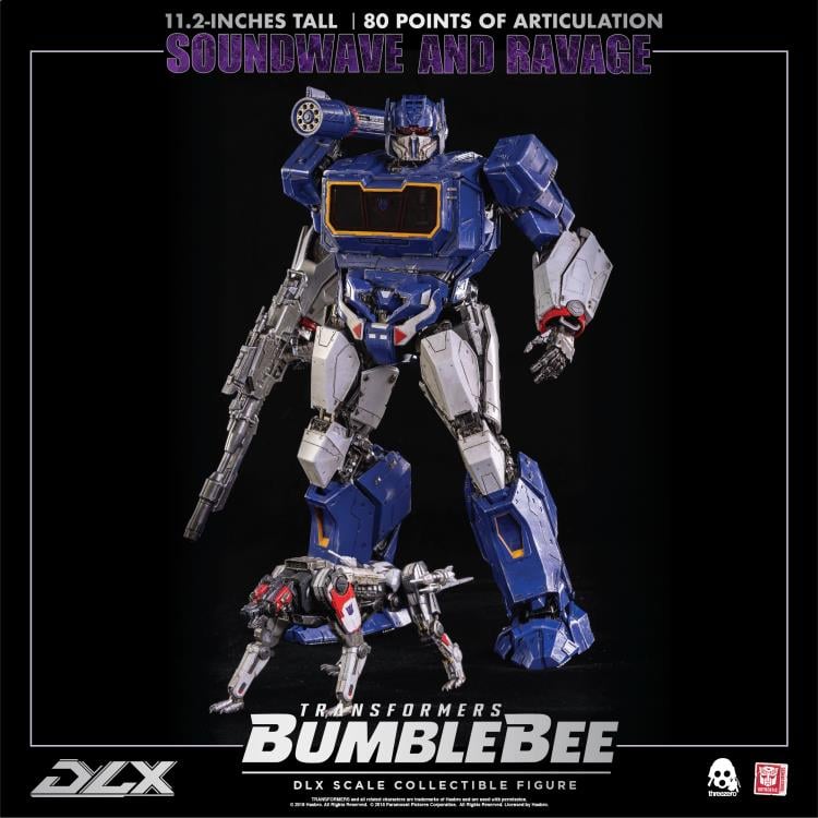 Transformers: Bumblebee DLX Scale Collectible Series Soundwave and Ravage Gallery Image 23