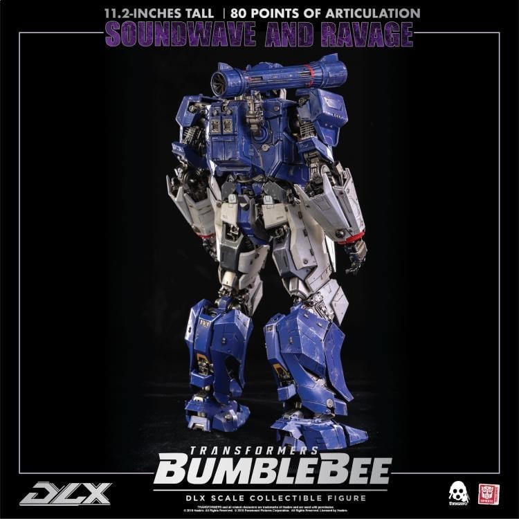 Transformers: Bumblebee DLX Scale Collectible Series Soundwave and Ravage Gallery Image 8