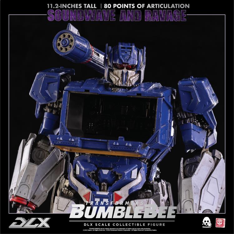 Transformers: Bumblebee DLX Scale Collectible Series Soundwave and Ravage Gallery Image 14
