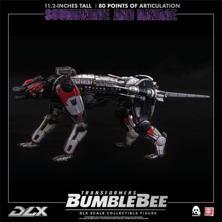 Transformers: Bumblebee DLX Scale Collectible Series Soundwave and Ravage Gallery Image 17