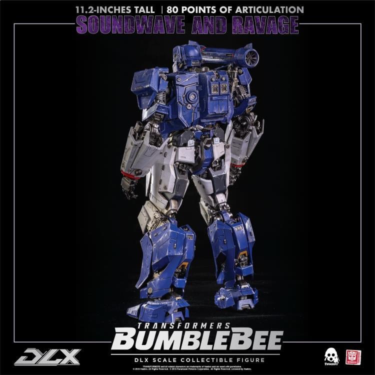 Transformers: Bumblebee DLX Scale Collectible Series Soundwave and Ravage Gallery Image 6