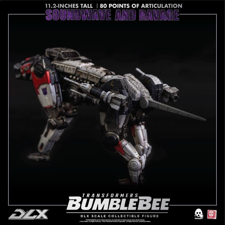 Transformers: Bumblebee DLX Scale Collectible Series Soundwave and Ravage Gallery Image 18