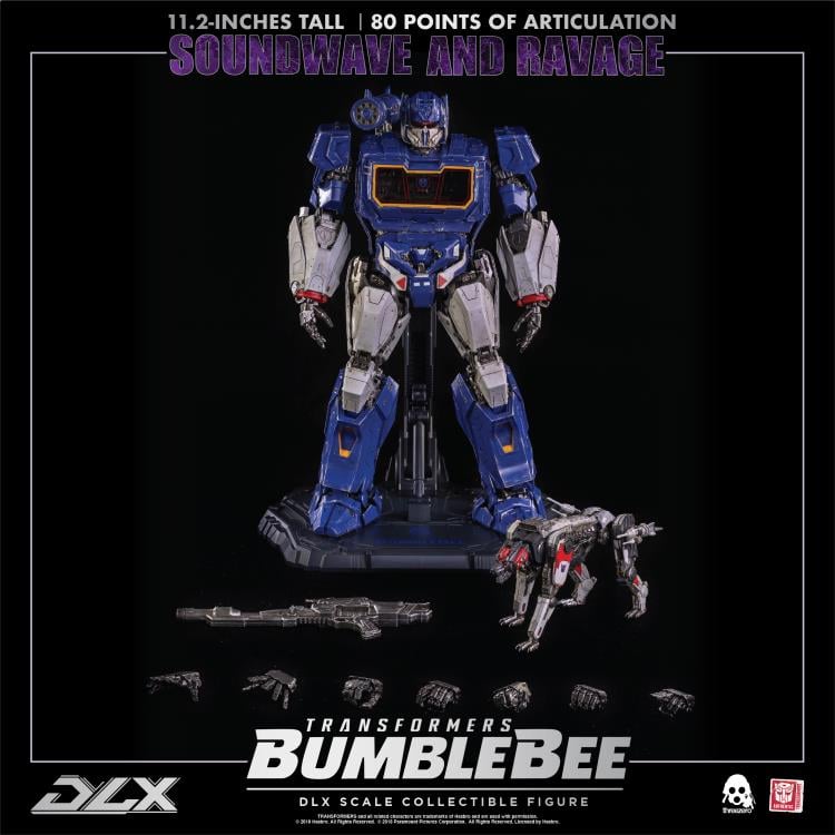 Transformers: Bumblebee DLX Scale Collectible Series Soundwave and Ravage Gallery Image 25