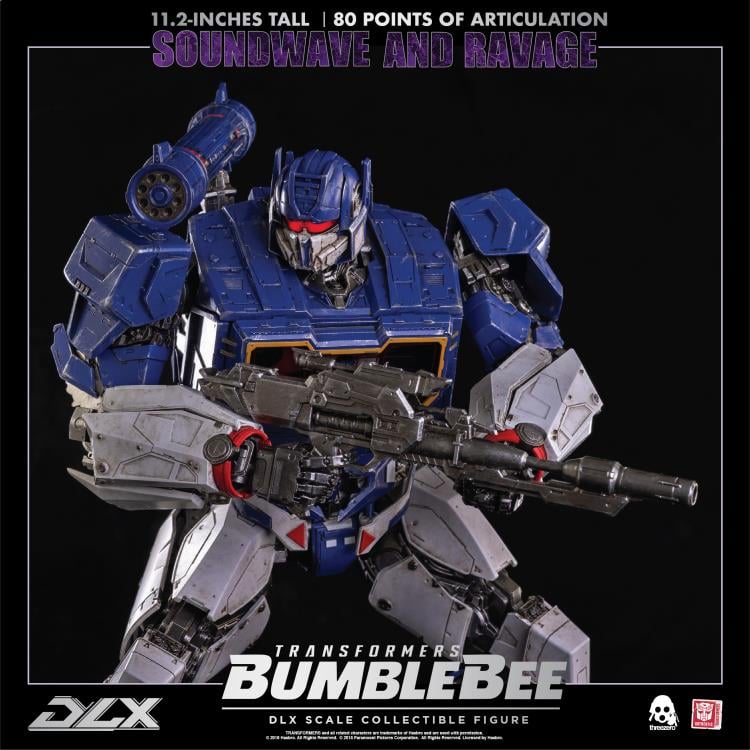 Transformers: Bumblebee DLX Scale Collectible Series Soundwave and Ravage Gallery Image 13