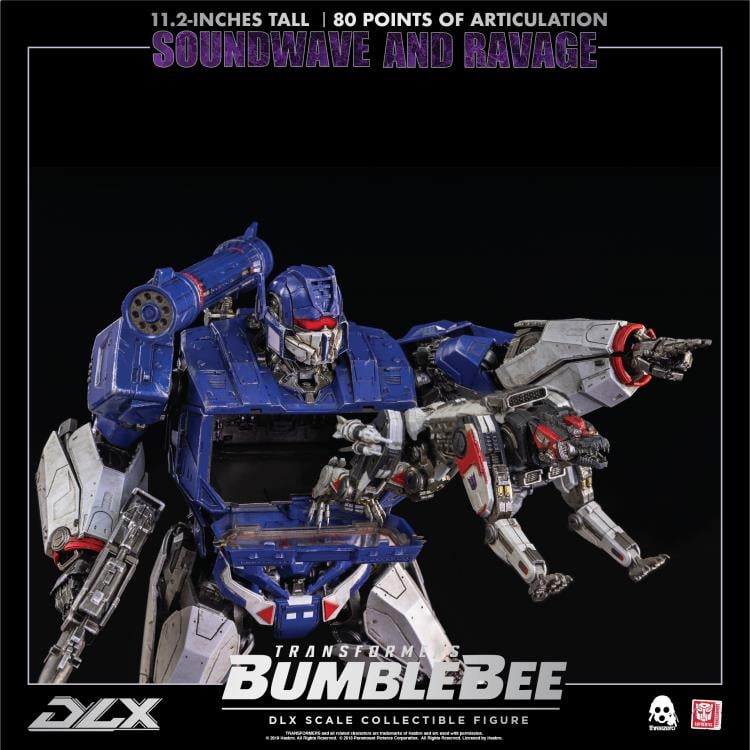 Transformers: Bumblebee DLX Scale Collectible Series Soundwave and Ravage Gallery Image 22