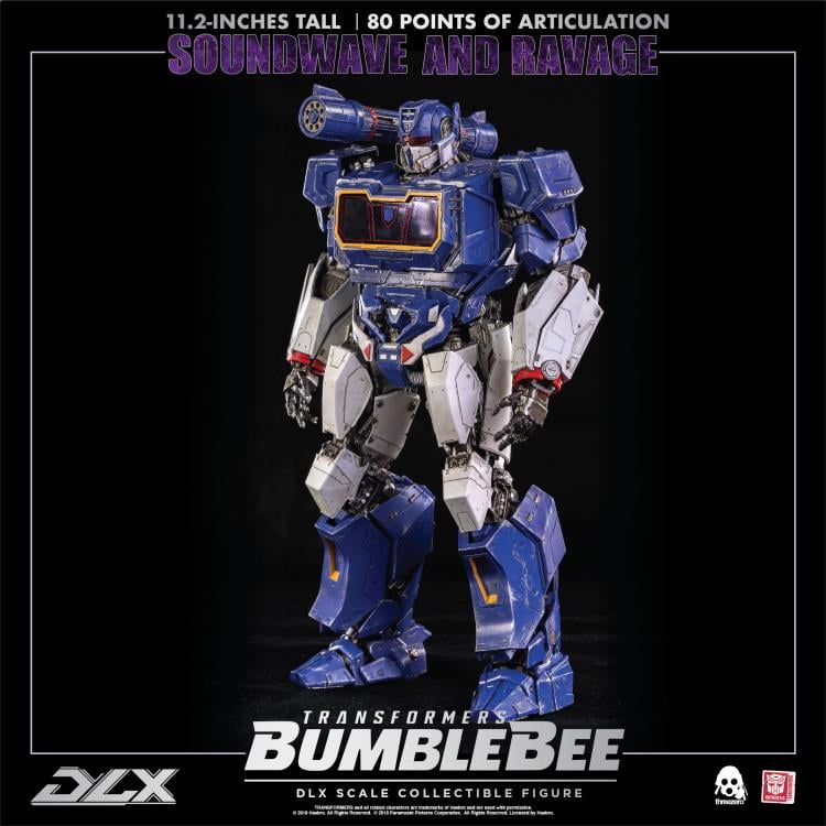 Transformers: Bumblebee DLX Scale Collectible Series Soundwave and Ravage Gallery Image 4