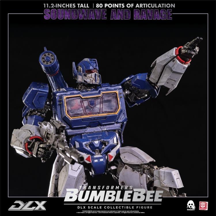 Transformers: Bumblebee DLX Scale Collectible Series Soundwave and Ravage Gallery Image 12