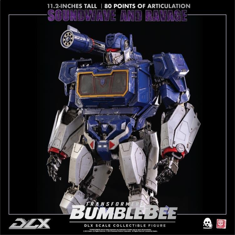 Transformers: Bumblebee DLX Scale Collectible Series Soundwave and Ravage Gallery Image 11