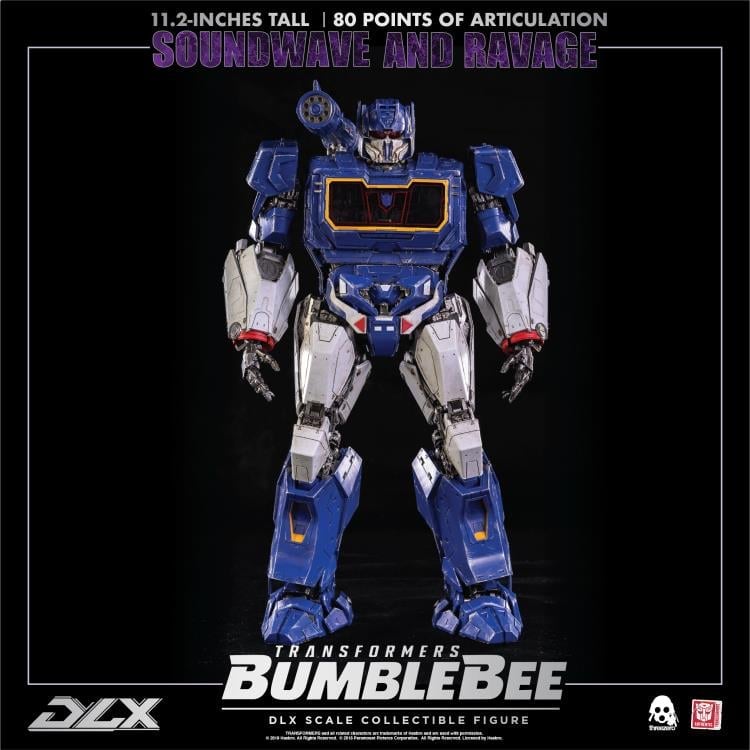 Transformers: Bumblebee DLX Scale Collectible Series Soundwave and Ravage Gallery Image 3