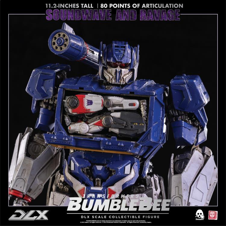 Transformers: Bumblebee DLX Scale Collectible Series Soundwave and Ravage Gallery Image 15