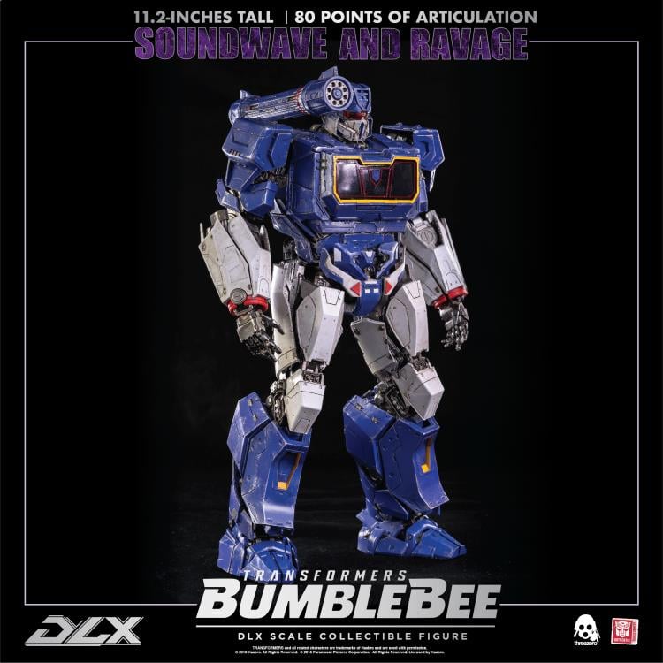 Transformers: Bumblebee DLX Scale Collectible Series Soundwave and Ravage Gallery Image 10