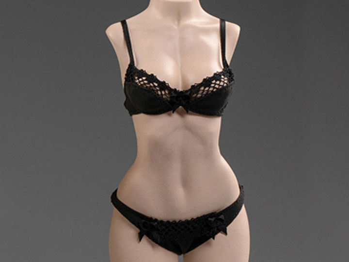 Exquisite Underwear (Black) Camry Series Spring Medium Bust 1/6 Scale Accessory Set (028-MD) Gallery Image 1