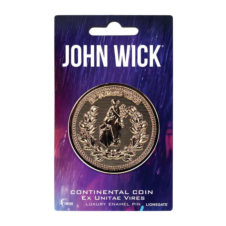 John Wick The Gold Coins (Front) Die Cast Pin Gallery Image 3