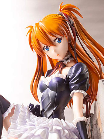 Neon Genesis Evangelion Asuka Langley Soryu (Gothic Lolita Ver.) :RE 1/7 Scale Figure Gallery Image 2
