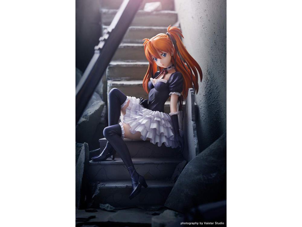 Neon Genesis Evangelion Asuka Langley Soryu (Gothic Lolita Ver.) :RE 1/7 Scale Figure Gallery Image 12