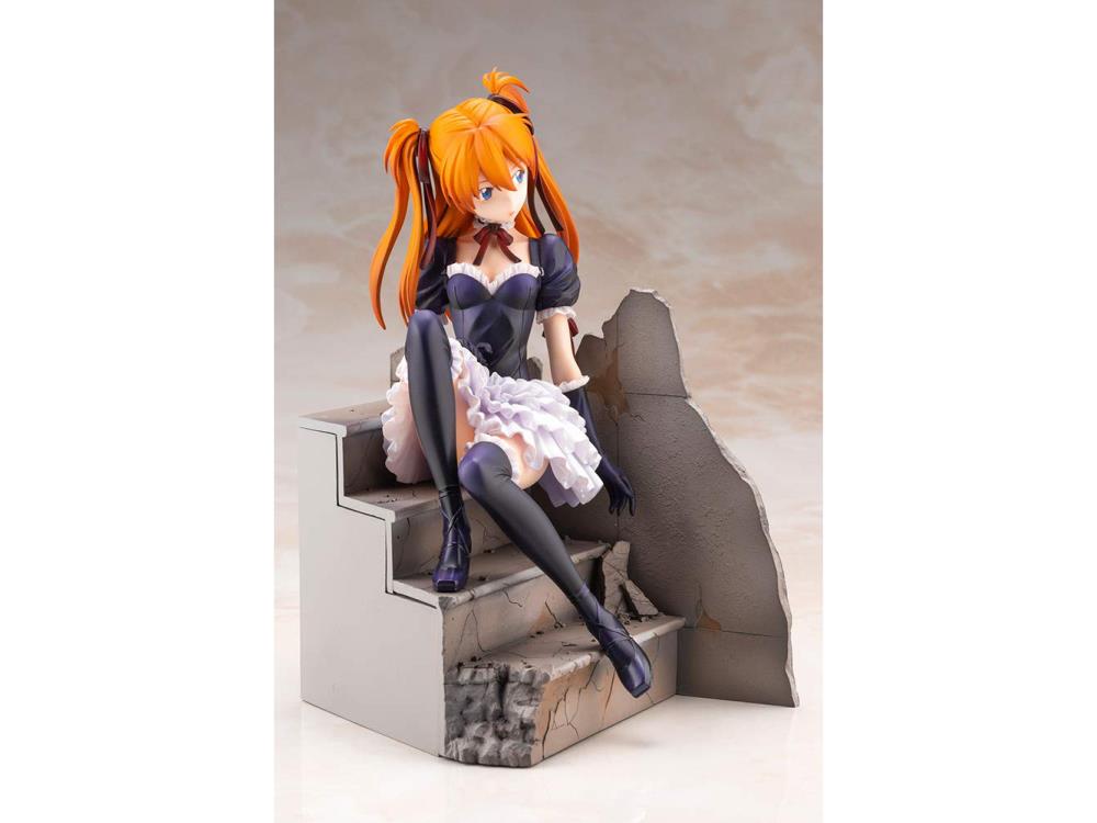 Neon Genesis Evangelion Asuka Langley Soryu (Gothic Lolita Ver.) :RE 1/7 Scale Figure Gallery Image 6