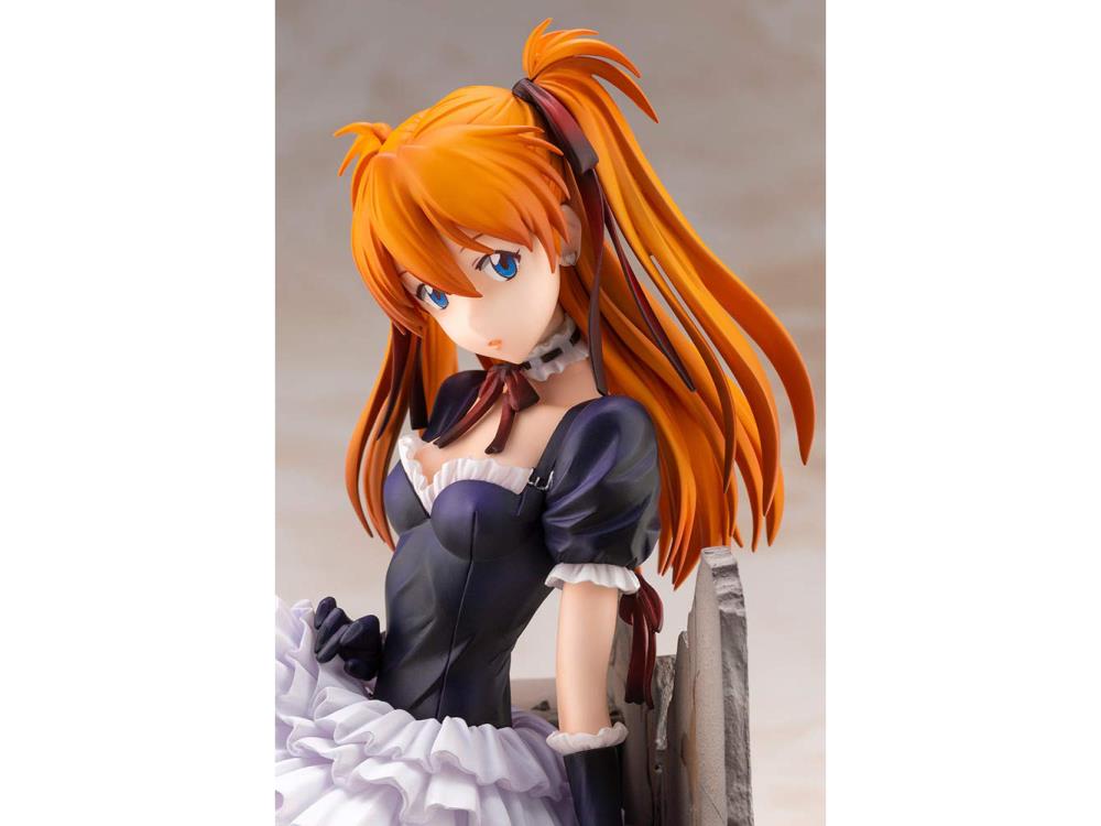 Neon Genesis Evangelion Asuka Langley Soryu (Gothic Lolita Ver.) :RE 1/7 Scale Figure Gallery Image 9